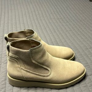 Naturalizer Tan Suede Ankle Boots